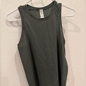 Lululemon dark green/gray tank